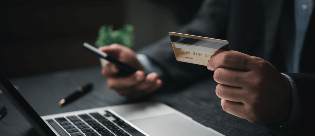 Paying with credit card